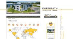 Desktop Screenshot of kufferath-group.com